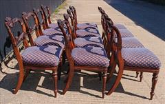 12 Gillow Regency Antique Dining Chairs 19w 21d 34½ 18½ hs _19.JPG